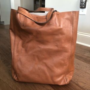 Banana Republic Cow Leather Tote